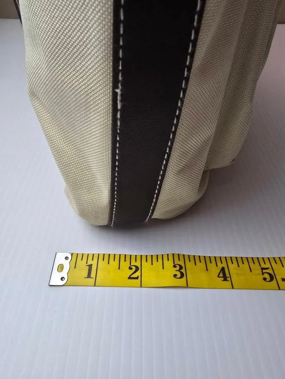 Laptop Bag Cream 3 piece set No Brand